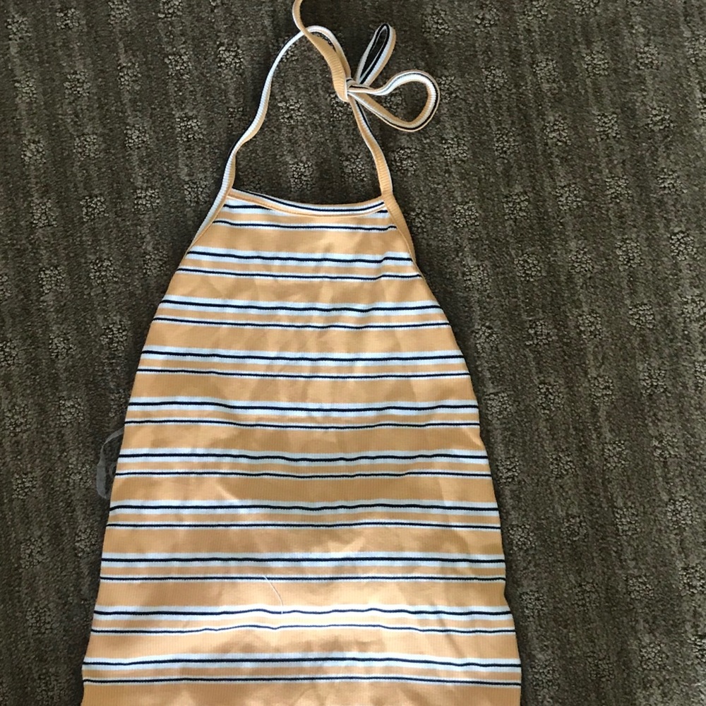 Striped Crop Top